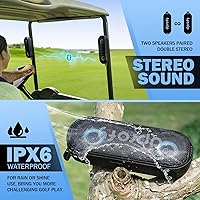 Dprofy V7-M Black Magnetic Bluetooth Golf Speaker — image 6