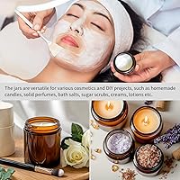 KEYWING 30Pack Amber Glass Jars 8oz — image 4