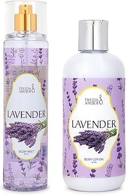 Freida and Joe Lavender Home Spa Gift Set