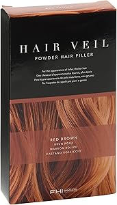 FHI Heat Hair Veil Powder Hair Filler Red Brown Review