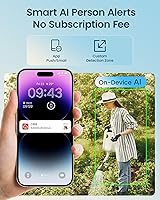 ZOSI 2K WiFi 6 Security Camera System 4-Camera Set with 1TB NVR — image 4