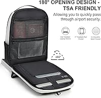 Hanke Carry on Backpack Toiletry Travel Laptop Backpack — image 4