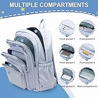 weradar School Backpack for Women and Men — image 3