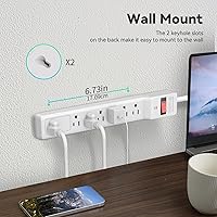 PLUGTUL Surge Protector 20FT, 7 Outlets — image 7