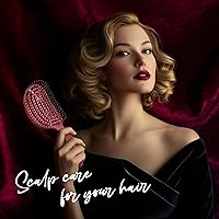 NuWay 4HAIR DoubleC PRO Detangling Brush (Red) — image 8