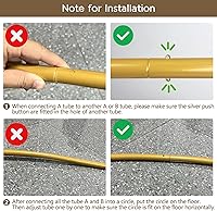 JEBUTU 6.5FT Gold Balloon Arch Stand — image 6