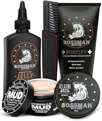 Bossman Complete Beard Kit – Stagecoach Scent