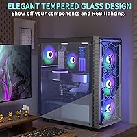 MOROVOL R7 ATX Gaming PC Case — image 4