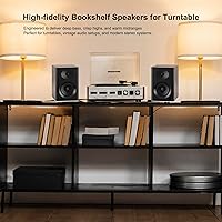 NSY Audio NSY-BS401 Bluetooth Bookshelf Speakers — image 3