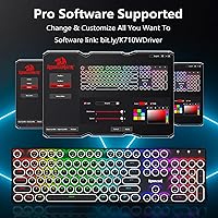 Redragon K710W Typewriter Mechanical Keyboard — image 7