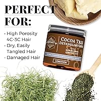 Qhemet Biologics Cocoa Tree Detangling Ghee 9oz — image 4