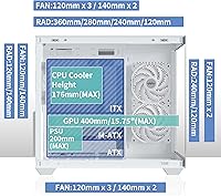 MUSETEX Y6 ATX PC Case — image 6