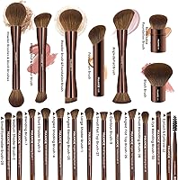 MAANGE 20 Pcs Makeup Brushes Set with Gift Box — image 3