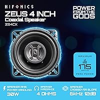 Hifonics Zeus ZS4CX 4 Inch 2 Way Car Speaker — image 2