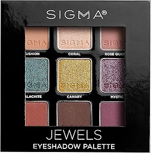 Sigma Beauty Jewels Eyeshadow Palette Review
