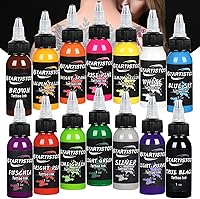 GTARTISTOO Professional Tattoo Ink Set 14 Colors 30ml — image 1
