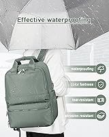 Travel Backpack Carry On Backpack for Women, Army Green — image 7