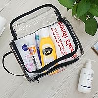 Rough Enough Clear Makeup Toiletry Bag — image 6