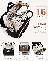 LOVEVOOK Puffer Backpack Purse with 15.6 Inch Laptop Pocket — image 3