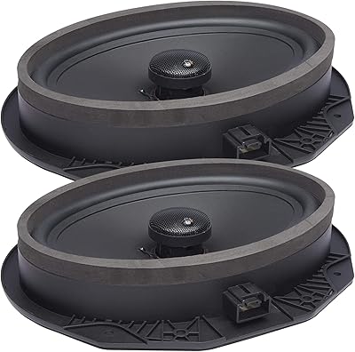 PowerBass OE692-FD 6x9 Ford OEM Replacement Coaxial Speakers