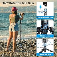 SIRUI P-325FS Monopod with Feet — image 3