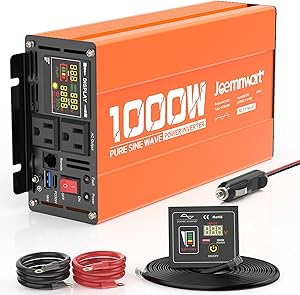 Joemnwart 1500W Pure Sine Wave Inverter 12V to 110V Review
