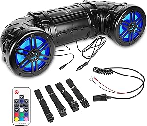 BELVA BPS8RGBV2 600W Bluetooth ATV/UTV Sound System Review