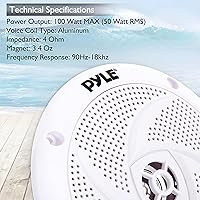 Pyle PLMRS4W Marine Speakers — image 5