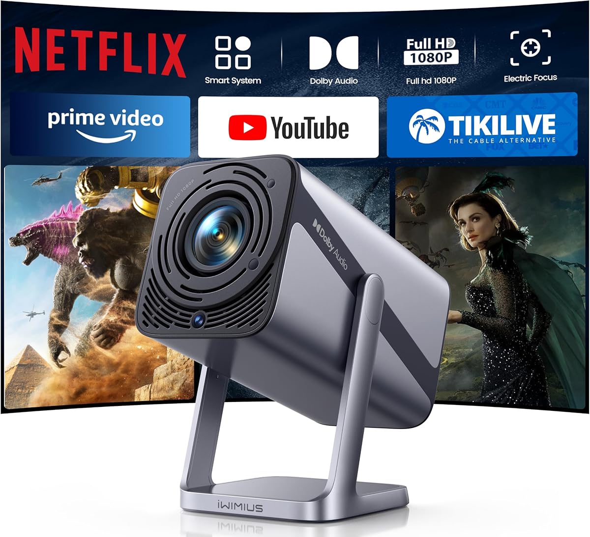 iWIMIUS S29 Mini Smart Projector | Review & Rating