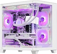 HELLOLAND Gaming PC Desktop - Ryzen 7 5700X, RTX 5060 8GB, 32GB RAM, 2TB SSD — image 1