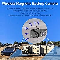 DOUXURY Wireless Backup Camera Solar Magnetic 5″ Monitor — image 3