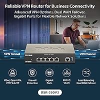D-Link DSR-250V2 Gigabit VPN Router — image 2