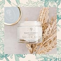 White Sparrow Farmacy Organic Grass Fed Tallow Balm (Unscented) 2.0 oz — image 9