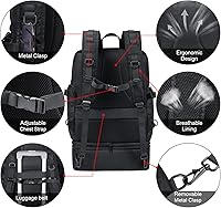 BERTASCHE Lunch Backpack for Men, 17-inch Laptop Backpack — image 4