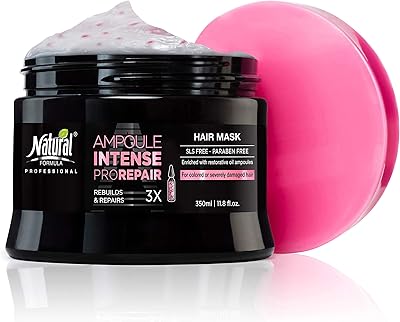 Natural Formula Ampoule Intense Hair Mask, 11.8 Fl Oz