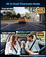 iiwey N7 3-Channel Dash Cam with 128GB SD Card — image 8