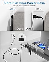 Acozvin Desk Clamp Power Strip 15FT — image 5