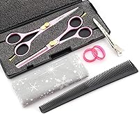 Haryali London Hairdressing Scissors Set - 6 Inches Pink — image 3