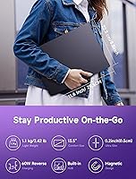 JSAUX FlipGo Pro 16″ Dual Portable Monitor — image 8