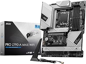 MSI PRO Z790-A MAX WiFi Motherboard Review