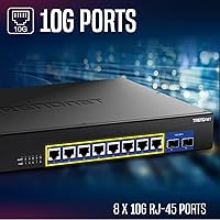 TRENDnet TEG-S7102 10-Port 10G Unmanaged Switch — image 2