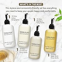 Terra Pure Spa Collection Amenities Set 10.14oz Pump Bottles — image 3