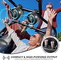 Pyle PLUTV40BK 4-Inch 2-Way Marine Speakers — image 5