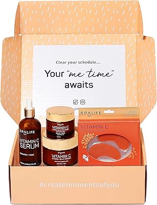 SpaLife Complete Vitamin C Skin Care Variety Bundle