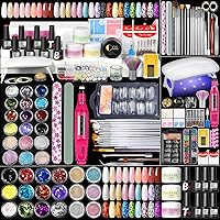 COSCELIA Acrylic Nail Kit with Drill and UV Lamp — image 1