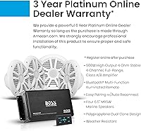 BOSS Audio Systems ASK904B.64 Marine Speakers & Amplifier — image 3