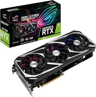 ASUS ROG Strix NVIDIA GeForce RTX 3060 V2 OC Edition 12GB Graphics Card