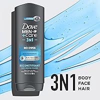 Dove Men+Care Post-Workout 3-IN-1 Body + Face + Hair Wash with Peppermint, 18 oz (4 Count) — image 3