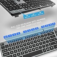 B.FRIENDIT KB1430 Wired USB Keyboard — image 6