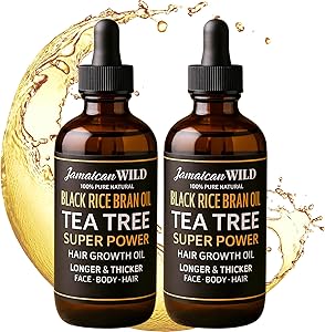 Infinix Black Rice Oil with Tea Tree – 2-Bottle Combo (2 oz Each)